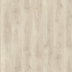 Licht beige eiken vloer met een subtiele houtnerfstructuur en een glad oppervlak zonder zichtbaar patroon.