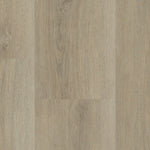 licht beige eiken vloer met rechte planken en subtiele houtnerfstructuur in een matte afwerking