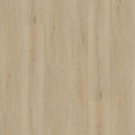 lichte beige eiken vloer met smalle planken en subtiele houtstructuur in rechte patroon
