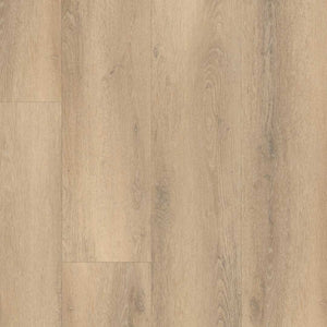 licht beige eiken vloer met brede planken en subtiele houtnerfstructuur