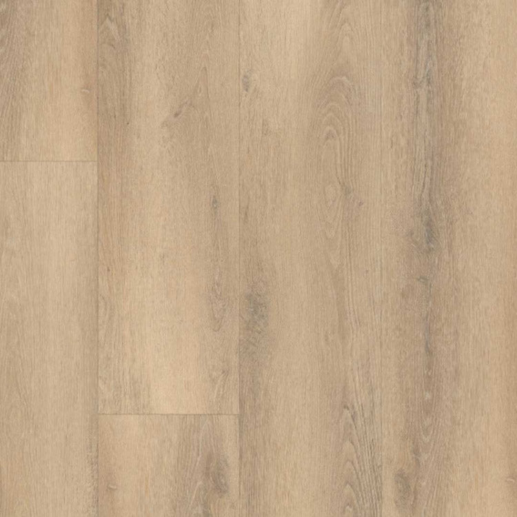 licht beige eiken vloer met brede planken en subtiele houtnerfstructuur