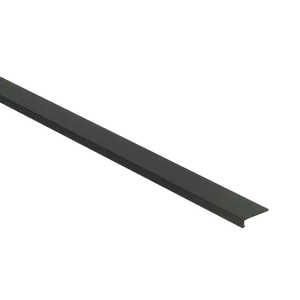 Hoeklijnprofiel Zelfklevend 4 mm t.b.v. PVC Klik Zwart