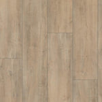 licht beige eiken vloer met brede planken en subtiele houtnerfstructuur in een naturel tint