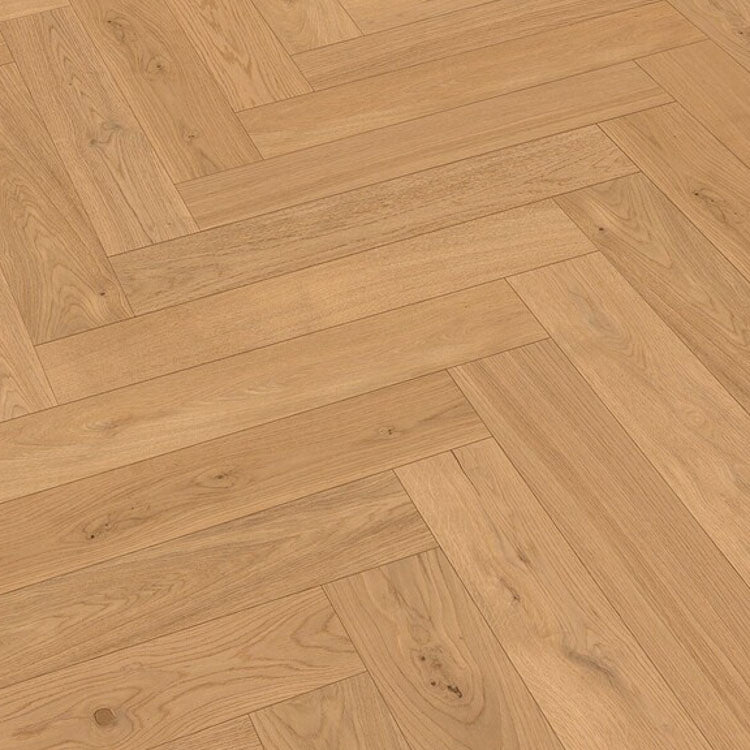 licht eiken visgraatvloer met een subtiele houtstructuur en warme beige tinten