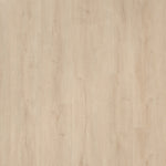 lichte beige eiken vloer met rechte planken en een subtiele houtnerfstructuur zichtbaar