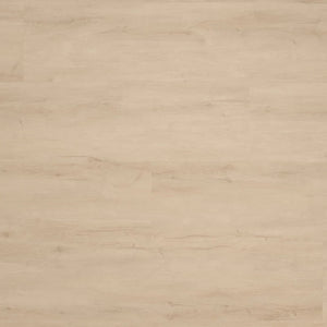 lichte beige eiken vloer met fijne houtnerfstructuur en subtiele knoesten in brede planken patroon