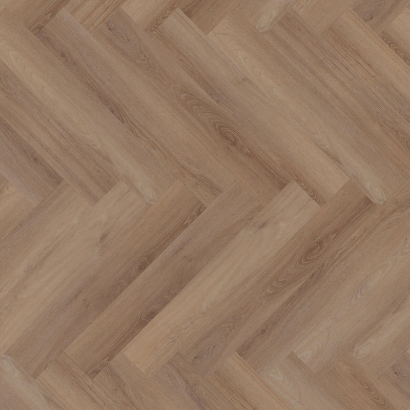 licht eiken visgraatvloer met brede planken en natuurlijke houtstructuur in warme beige tonen