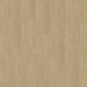lichte beige eiken vloer met rechte planken en subtiele houtnerfstructuur