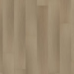 lichte beige eiken vloer met rechte planken en fijne houtnerfstructuur