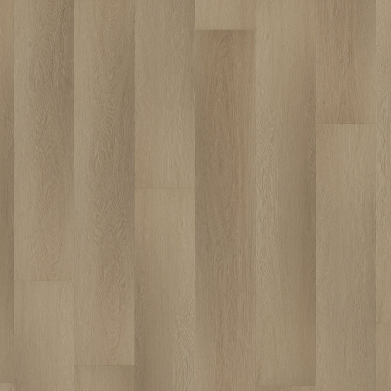 lichte beige eiken vloer met rechte planken en fijne houtnerfstructuur