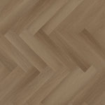 licht eiken vloer met visgraatpatroon, fijne houtnerfstructuur en natuurlijke beige tinten