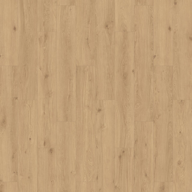 licht eiken vloer met rechte brede planken en subtiele houtnerfstructuur in een natuurlijke beige eikenkleur