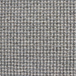 grijs beige tapijt met fijn geweven bolletjesstructuur in een vlak patroon