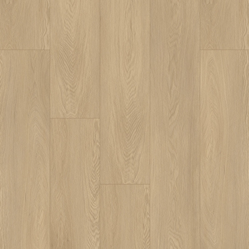 licht beige eiken vloer met middelgrote brede planken en natuurlijke houtnerfstructuur in een recht gelegd patroon