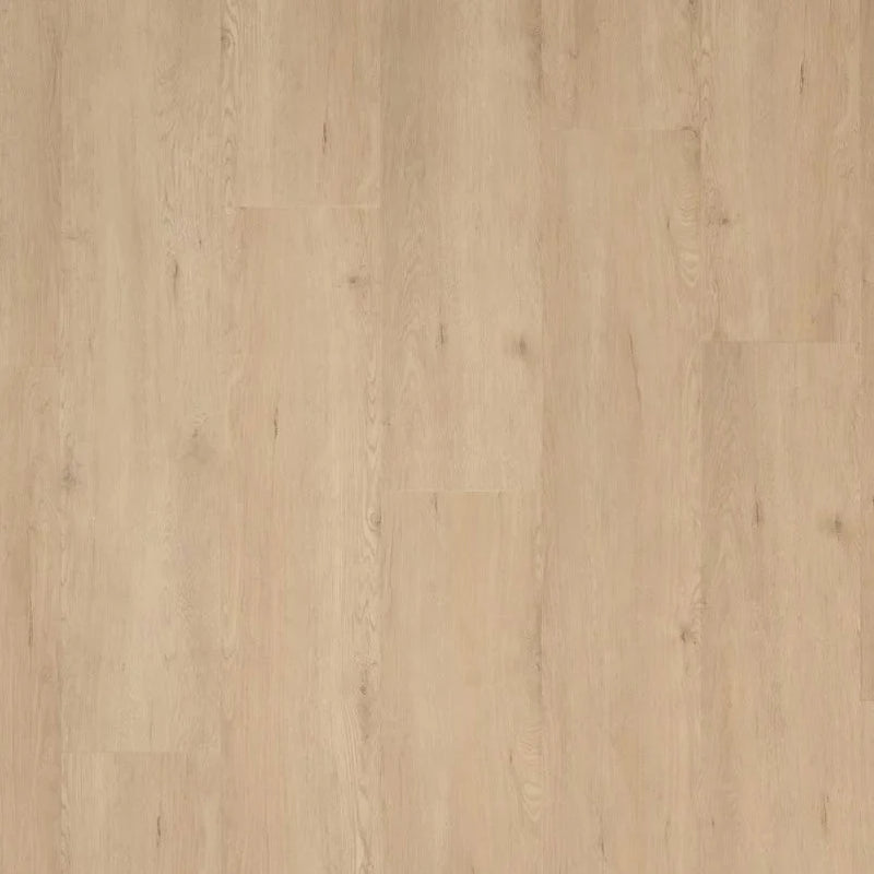 licht beige eiken vloer met subtiele houtnerfvorm en brede planken zonder opvallend patroon