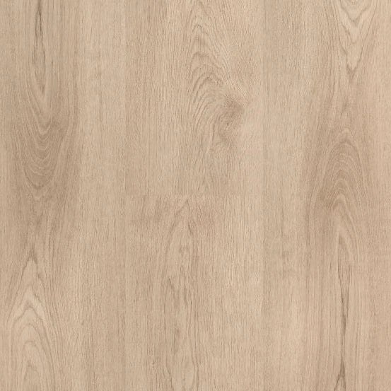 licht beige eiken vloer met subtiele houtnerfstructuur en natuurlijke noesten