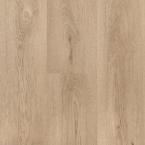 licht beige eiken vloer met subtiele houtnerfstructuur en brede planken