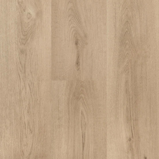 licht beige eiken vloer met subtiele houtnerfstructuur en brede planken