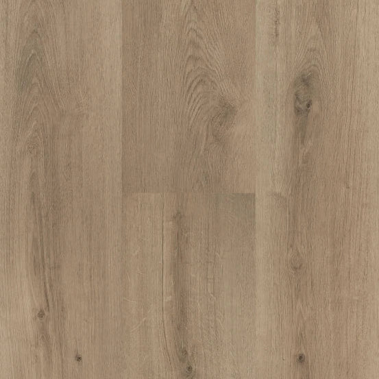lichte beige eiken vloer met een natuurlijke houtstructuur en zichtbare noesten en nerven in brede planken
