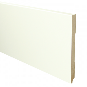 MDF Moderne plint 190x15 mm voorgelakt RAL 9010