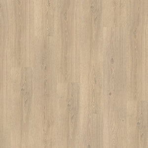 lichte beige eiken vloer met natuurlijke houtstructuur en subtiele noesten in rechte plankopstelling