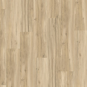 licht beige eiken vloer met rechte langwerpige planken en natuurlijke houtstructuur met subtiele knoesten en fijne nerven