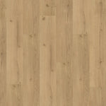 licht beige eiken vloer met rechte brede planken en subtiele houtnerfstructuur, natuurlijke houtkleur met knoesten en fijne vezelpatronen