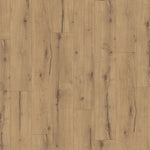 licht beige eiken vloer met lange planken en fijne houtstructuur met zichtbare noesten en subtiele zwartbruine lijnen in het houtpatroon